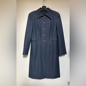 NWT - Elie Tahari - Dark Gray Trench Coat - 8